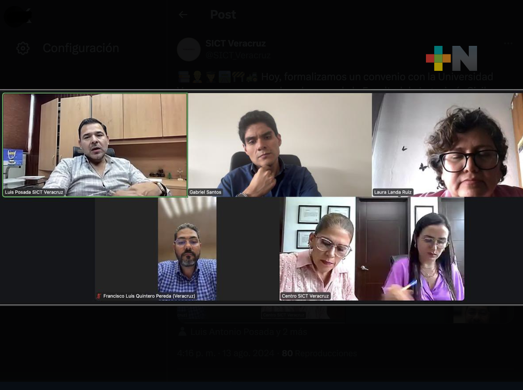 SICT Veracruz signa convenio de colaboración con la UV